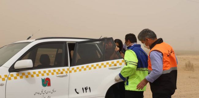 امدادرسانی راهداری استان اصفهان به ۳ شهروند آسیب دیده