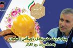 مدیرعامل ذوب آهن اصفهان در پیامی روز کارگر را تبریک گفت