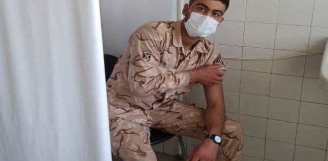 مرحله نخست واکسیناسیون سربازان وظیفه در اصفهان