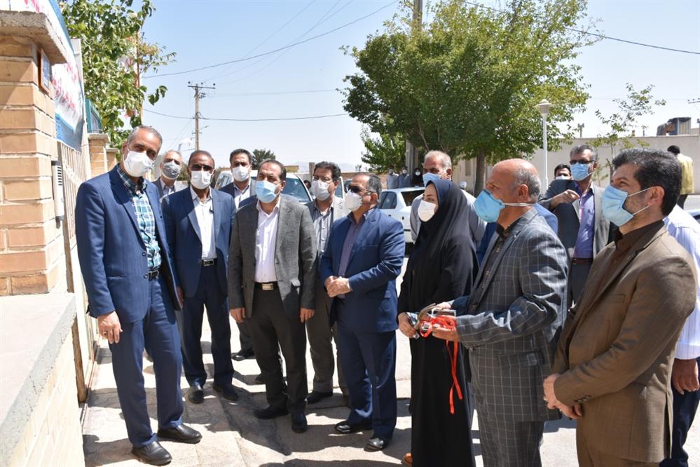 رونمایی و اتمام نصب پلاک های هوشمند پستی درروستاهای بخش مرکزی شهرستان لنجان