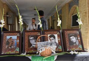 تجدید میثاق با دو شهید دفاع مقدس در دانشگاه علوم پزشکی اصفهان