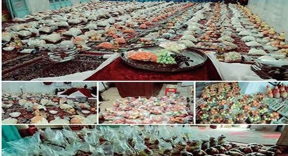 توزیع بیش از ۶ هزار و ۵۰۰ بسته معیشتی بین مددجویان کمیته امداد در شب یلدا