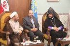 دیدار مدیرکل اوقاف اصفهان با اسقف اعظم کلیسای وانک