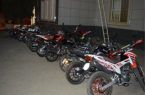 توقیف ۱۲دستگاه موتورسیکلت متخلف در آران و بیدگل