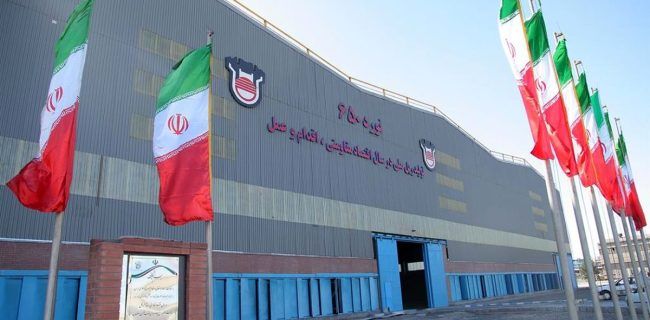 رشد چشمگیر تولید در کارگاه نورد ۶۵۰ ذوب آهن اصفهان
