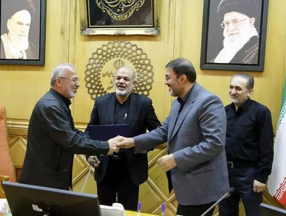 مراسم معارفه معاون سیاسی جدید وزارت کشور برگزار شد