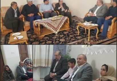 دیدار مدیرعامل ذوب آهن اصفهان با خانواده معزز شهدا