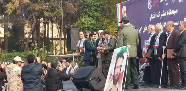 محمد صیرفی نژاد به عنوان بسیجی نمونه استان اصفهان انتخاب شد