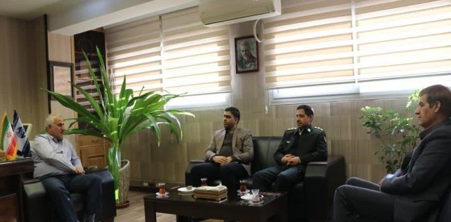 دیدار مدیر مخابرات اصفهان با رئیس پلیس فتای استان