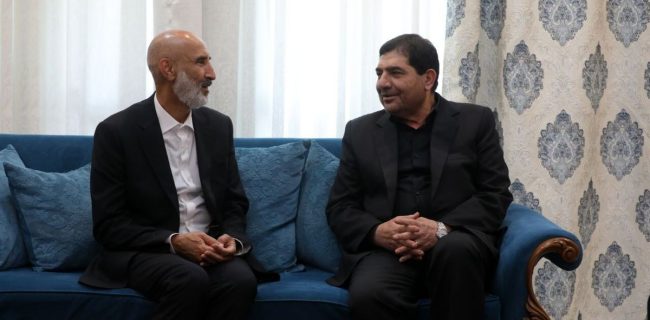 سرپرست ریاست جمهوری به دیدار حمید نوری رفت