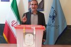 مدیر کل فرهنگ و ارشاد اسلامی استان اصفهان رای خود را به صندوق انداخت