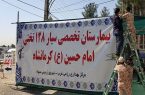 استقرار بزرگترین بیمارستان سیار نیروی زمینی سپاه در مرز خسروی