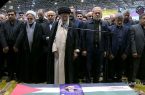 اقامه نماز رهبر انقلاب بر پیکر شهید «اسماعیل هنیه»