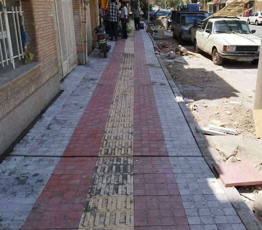 پیشرفت ۳۵ درصدی پیاده روسازی خیابان سعدی در شهرک کاوه اصفهان پیشرفت ۳۵ درصدی پیاده روسازی خیابان سعدی در شهرک کاوه اصفهان