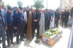 پیکر «محمد علی بهمنی» در تالار شهید آوینی بندرعباس آرام گرفت