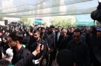 رئیس جمهوری از موکب دخترانه حضرت نجمه خاتون بازدید کرد
