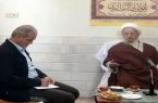 رئیس جمهور با آیت الله مکارم شیرازی دیدار کرد