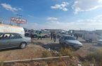 حادثه نشت گاز کلر در محور شهرضا به آباده، ۶۰ نفر را راهی بیمارستان کرد