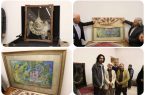 رونمایی تابلو دو اثر فاخر هنری در راستای کنگره ملی شهدای اصفهان