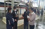 بازدید کارشناسان اداره کل دامپزشکی استان اصفهان از کشتارگاه ها و مراکز عرضه دام زنده فلاورجان