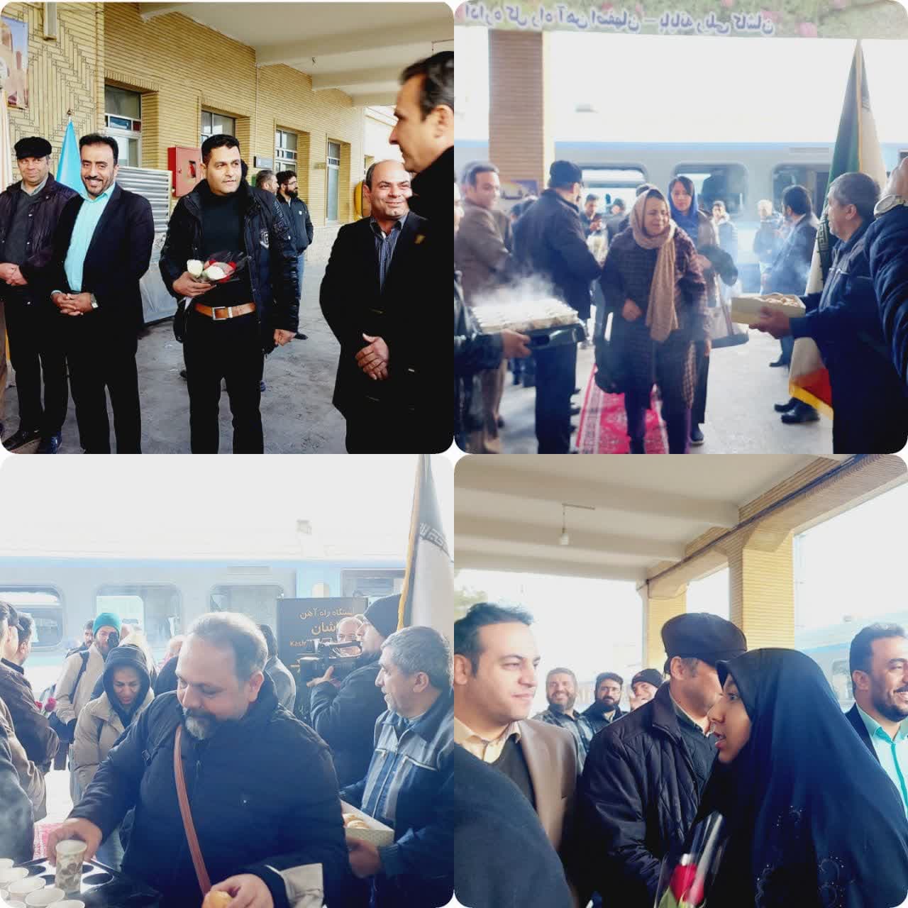 کاشان اولین مقصد شهرستانی گردشگران ریلی کاشان اولین مقصد شهرستانی گردشگران ریلی