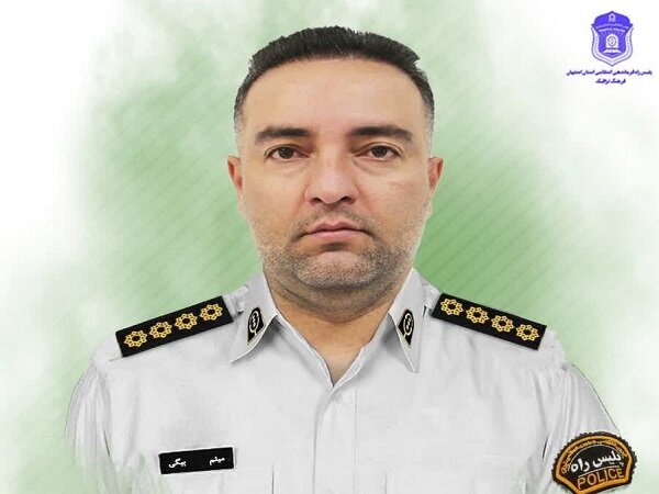 آسمانی شدن مأمور وظیفه شناس پلیس راه اصفهان حین انجام مأموریت