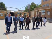 بازدید مدیر کل تعاون، کار و رفاه اجتماعی استان از شرکت های شهرک صنعتی جی اصفهان