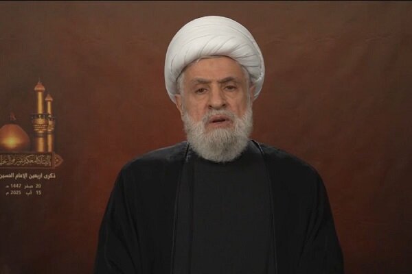 شیخ نعیم قاسم: مقاومت سلاحش را تحویل نخواهد داد؛ کربلایی خواهیم جنگید شیخ نعیم قاسم: مقاومت سلاحش را تحویل نخواهد داد؛ کربلایی خواهیم جنگید