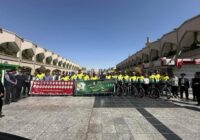 دوچرخهسواران کاشانی در مسیر عشق ؛پایان حماسه ۱۳۰۰ کیلومتری دوچرخهسواران کاشانی در مسیر عشق ؛پایان حماسه ۱۳۰۰ کیلومتری