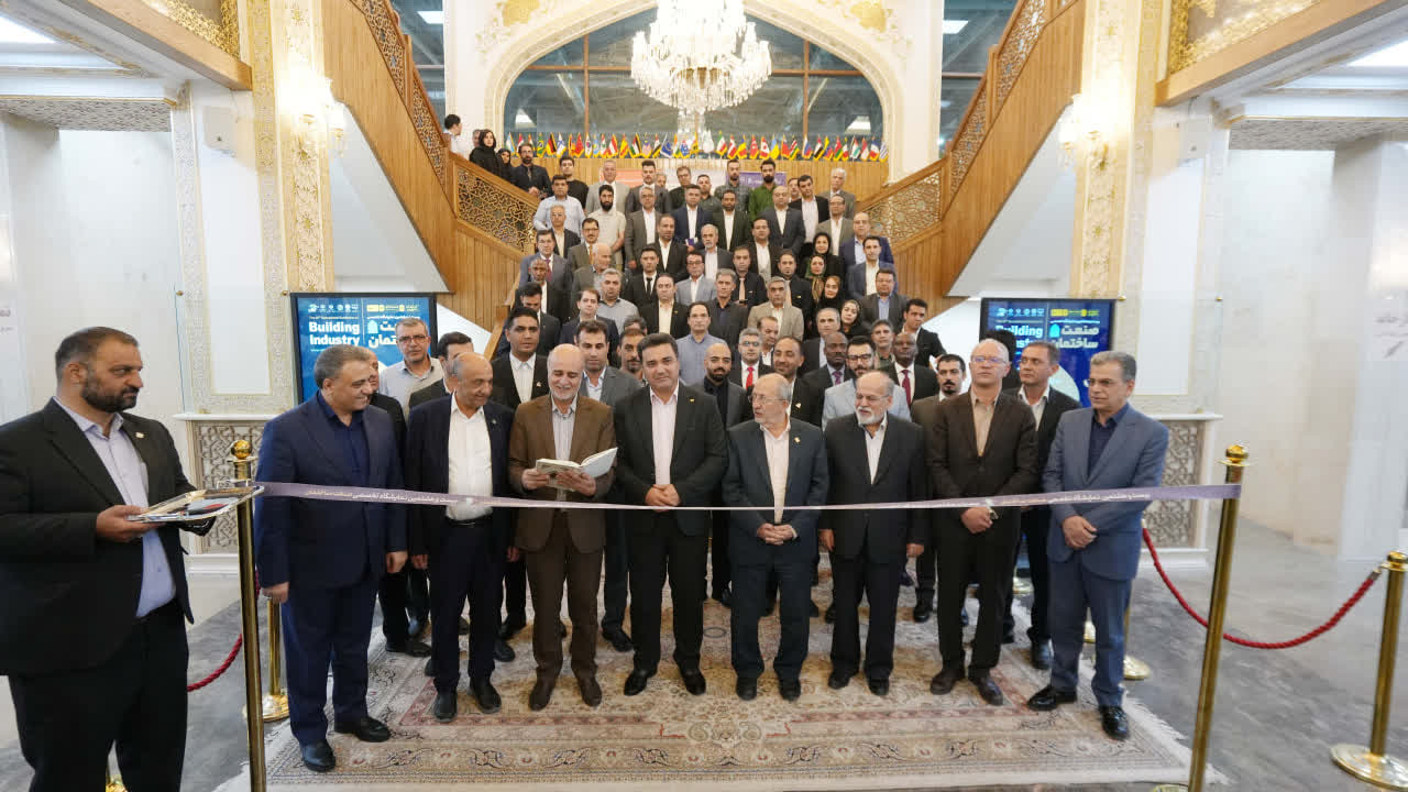 افتتاحیه نمایشگاه صنعت ساختمان اصفهان با تأکید بر ظرفیت‌های استراتژیک و چالش‌های صادراتی