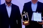 درخشش انتخاب سرویس در سطح ملی به عنوان تنها واحد دریافت کننده تندیس واحد نمونه استاندارد کشور