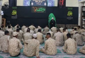 حضور گروه تبلیغی جهادی «میثم تمار» در جمع کارکنان گروه ۴۴ توپخانه نزاجا