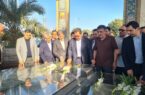 ادای احترام وزیر صمت به مقام شامخ شهدای اصفهان؛ سفر نیم‌روزه اتابک با محوریت صنعت و تولید