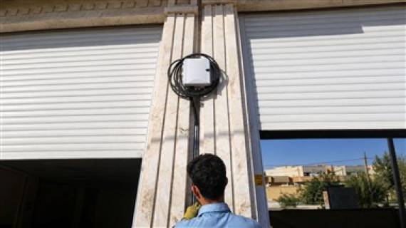 بهره‌مندی مجموعه تجاری سروستان شهرضا از فیبر نوری مخابرات اصفهان