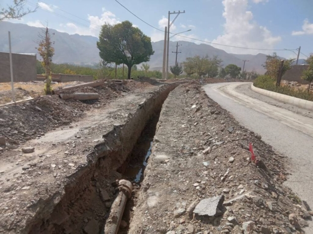 آغاز عملیات اجرایی ۴۸۰۰ متر خط انتقال آب شرب در خوانسار