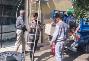 اجرای فیبرنوری در محدوده مرکز مخابرات شهید منتظری اصفهان