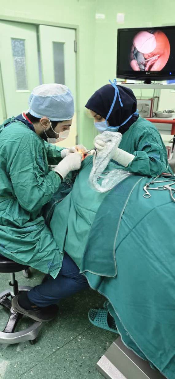 موفقیت در اجرای اولین عمل جراحی اندوسکوپیک مجرای اشکی در نجف‌آباد